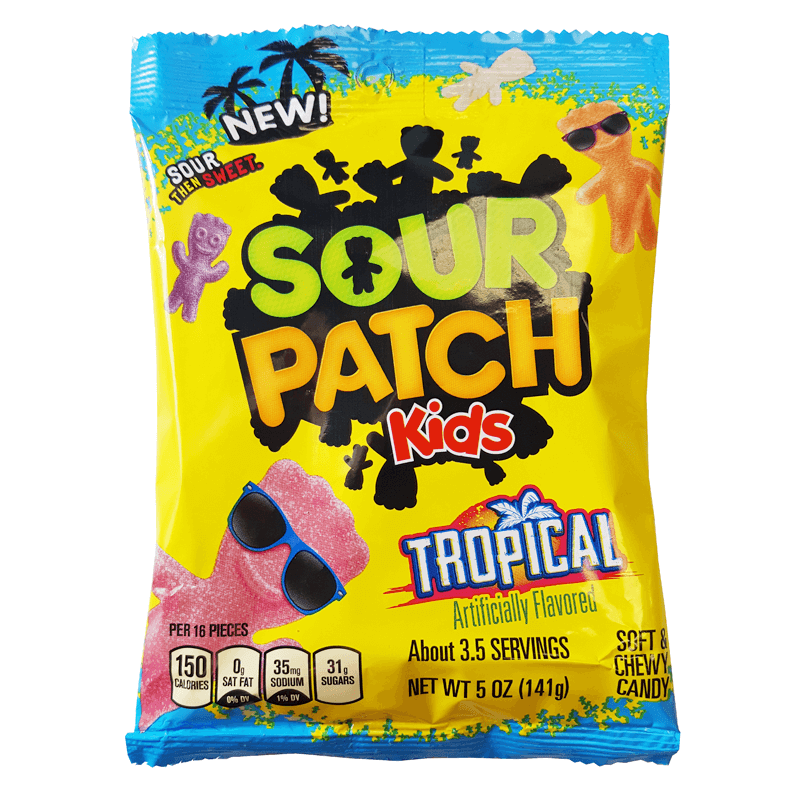 Läs mer om Sour Patch Kids Tropical 141g