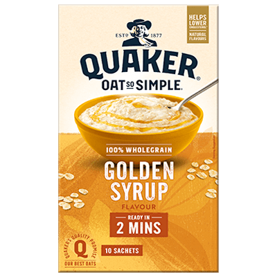 Läs mer om Quaker Oats So Simple Golden Syrup 360g