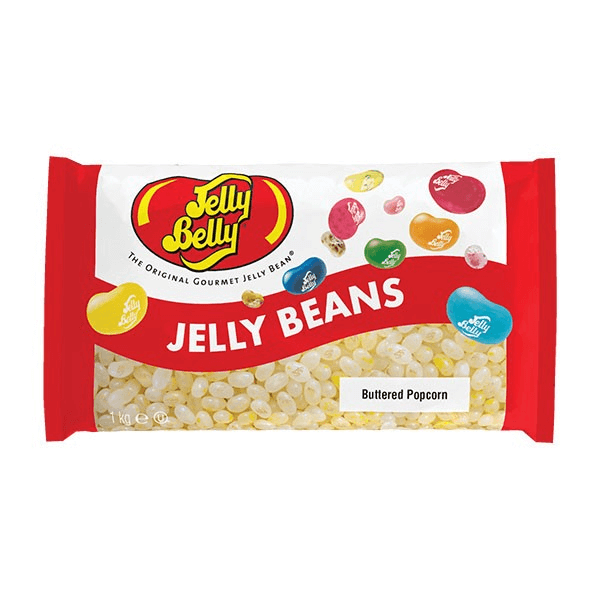Läs mer om Jelly Belly Beans - Buttered Popcorn 1kg