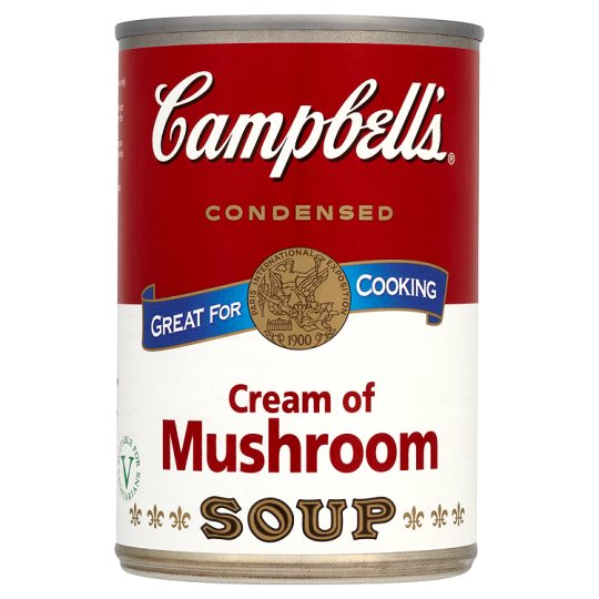 Läs mer om Campbells Condensed Cream of Mushroom Soup 295g