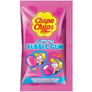Läs mer om Chupa Chups Cotton Bubble Gum Tutti Frutti Flavour 11g