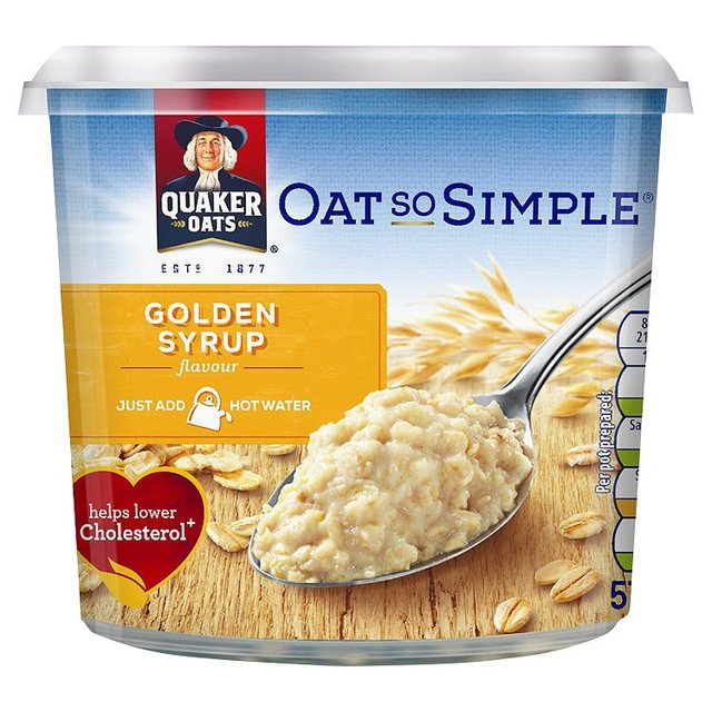 Läs mer om Quaker Oats So Simple Golden Syrup Porridge Pot 57g