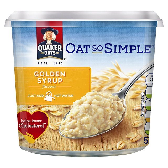 Quaker Oats So Simple Golden Syrup Porridge Pot 57g