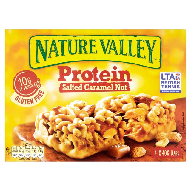 Läs mer om Nature Valley Protein Salted Caramel Nut 160g