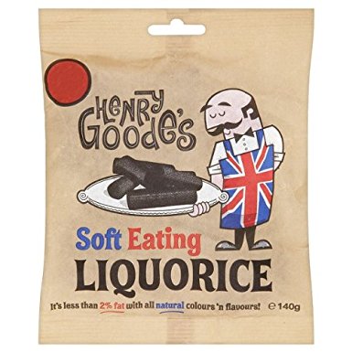 Henry Goodes Soft Eating Liquorice 140g