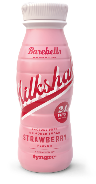 Läs mer om Barebells Milkshake Strawberry 330ml