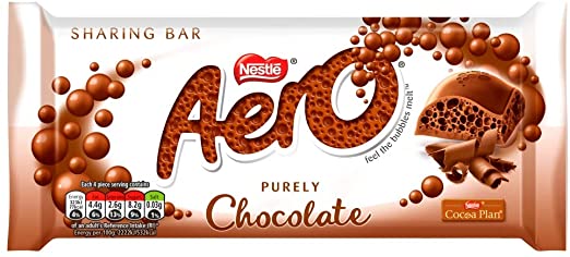 Läs mer om Aero Bubbly Milk Chocolate Bar 90g