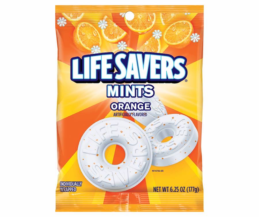 Läs mer om Lifesavers Mints Orange 177g