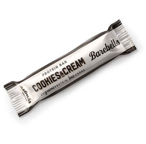 Läs mer om Barebells Protein Bar - Cookies & Cream 55g