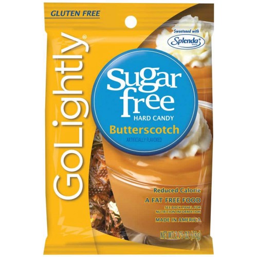GoLightly Sugar Free Butterscotch Candy 78g