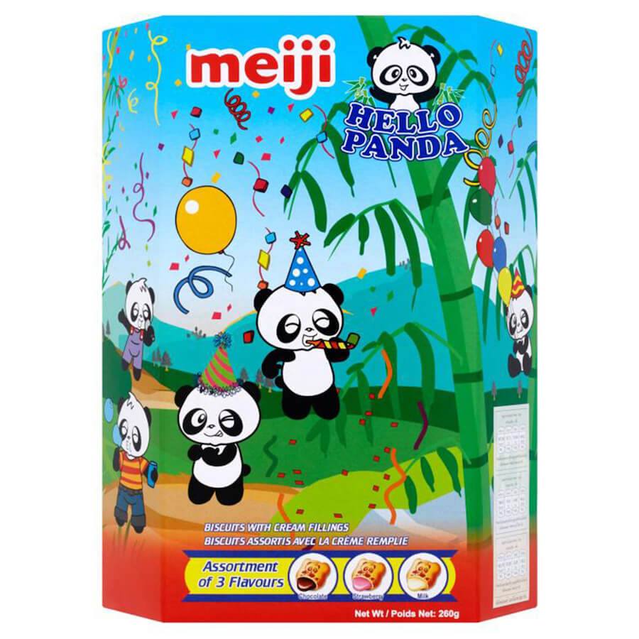 Läs mer om Hello Panda Assorted Giant Box 260g