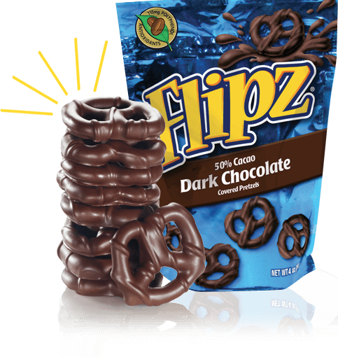 Läs mer om Pretzel Flipz Dark Chocolate 113gram