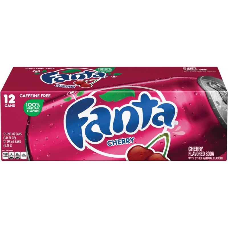 Läs mer om Fanta Cherry 12-Pack