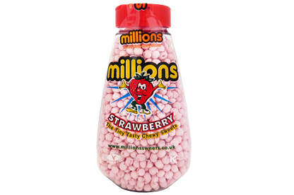 Läs mer om Millions Strawberry Gift Jar 227g