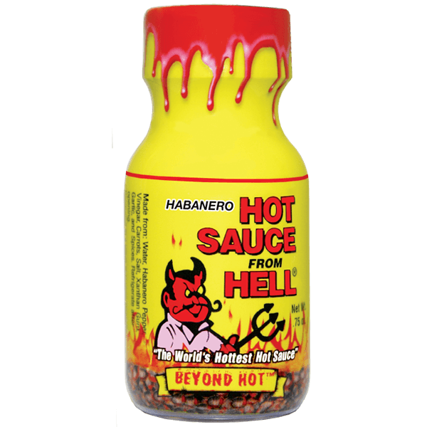 Hot Sauce From Hell Mini Bottle 22ml present/presenttips