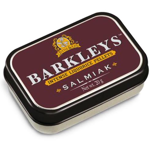 Barkleys Salmiak Liquorice Pellets 20g