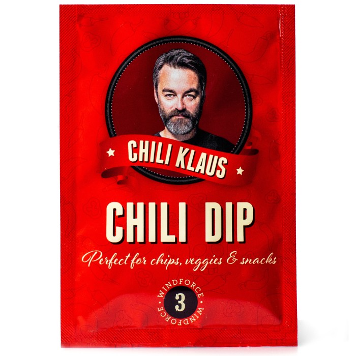 Läs mer om Chili Klaus Chili Dip Vindstyrke 3 12g