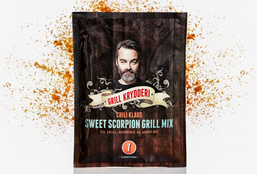 Chili Klaus Sweet Scorpion Grill Mix 75g