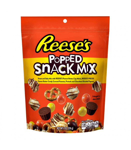 Reeses Popped Snack Mix 226g