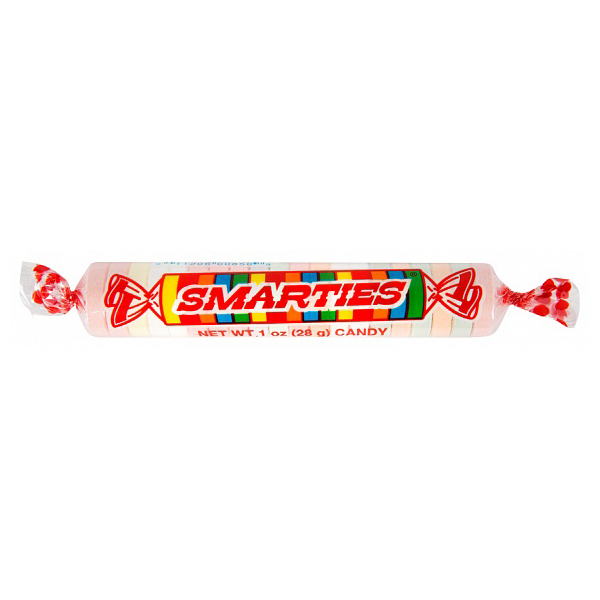 Giant Smarties Candy Rolls 28g