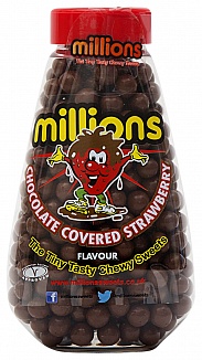 Millions Chocolate Covered Strawberry Gift Jar 227g