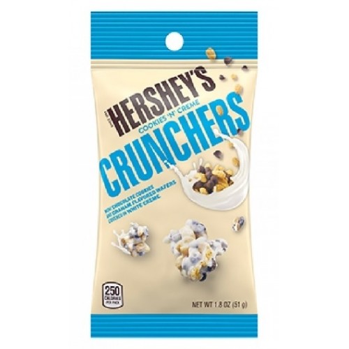 Hersheys Cookies N Creme Crunchers Tube 51g