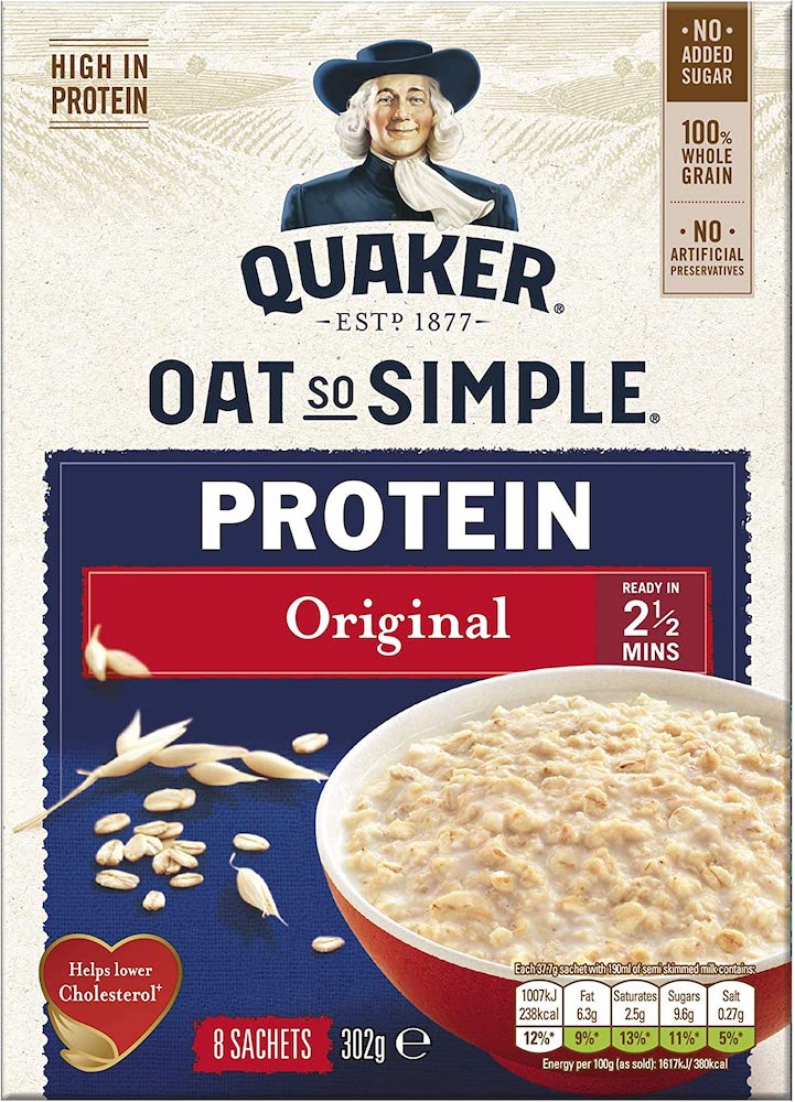 Quaker Oat So Simple Protein Original Porridge