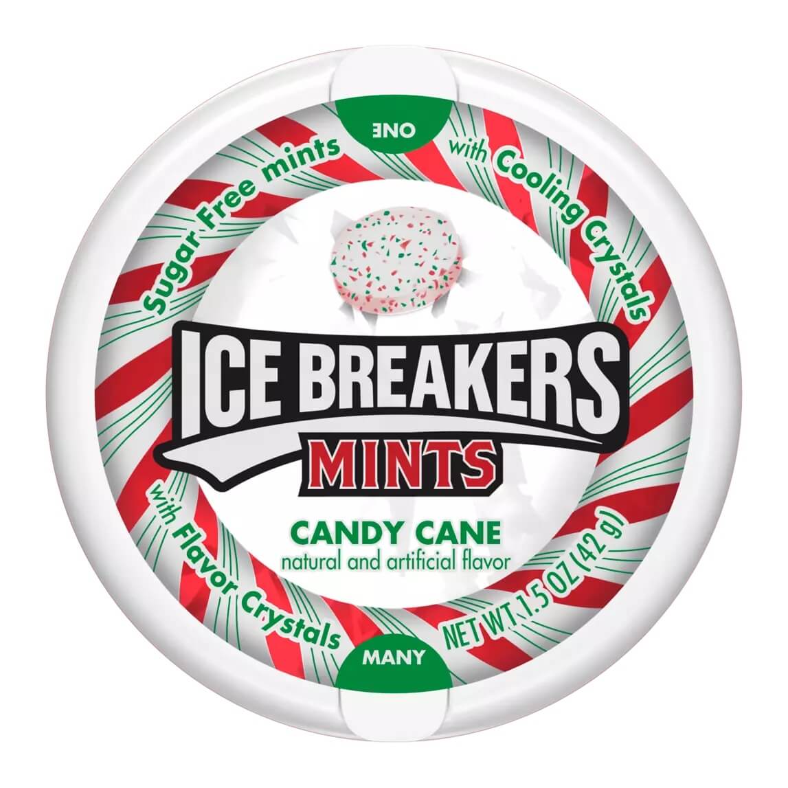 Icebreakers Candy Cane 42g | Godis | Gottegrisen