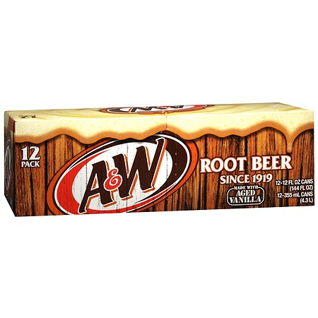 Läs mer om A&W Root Beer 355ml 12-pack