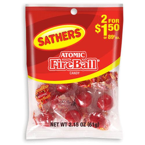 Sathers Atomic Fireballs 61g