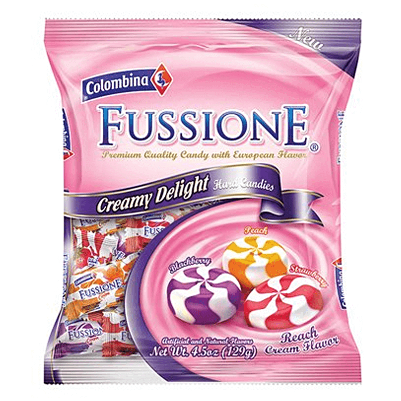 Colombina Fussione Creamy Delight Hard Candies 129g