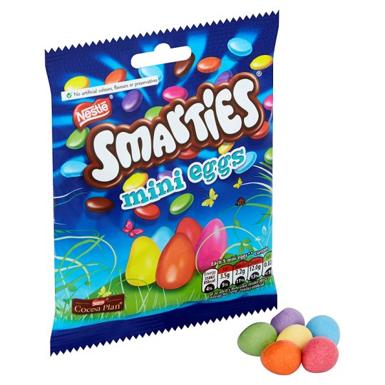 Smarties Mini Eggs 80g