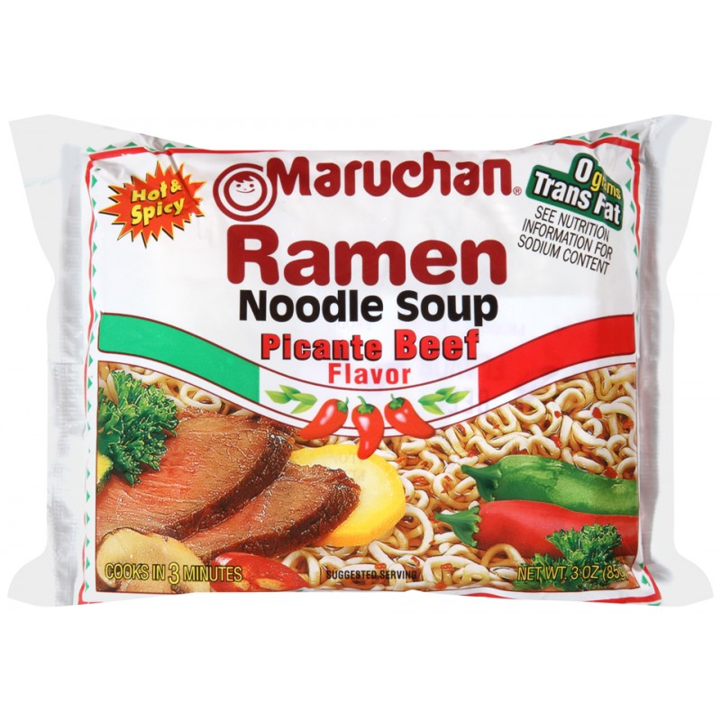 Maruchan Ramen Noodles - Picante Beef 85g