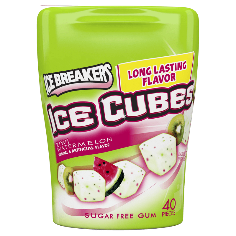 IceBreakers Ice Cubes Kiwi Watermelon