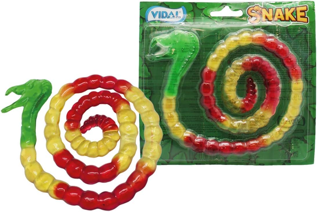 Läs mer om Vidal Gummy Snake 66g