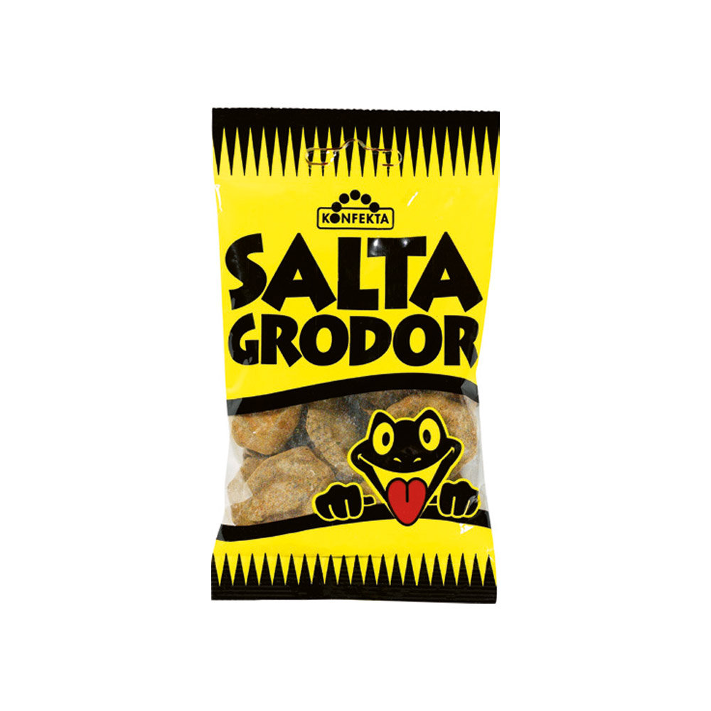 Läs mer om Salta Grodor 65g