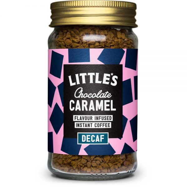Littles Decaf Chocolate Caramel Instant Coffee 50g