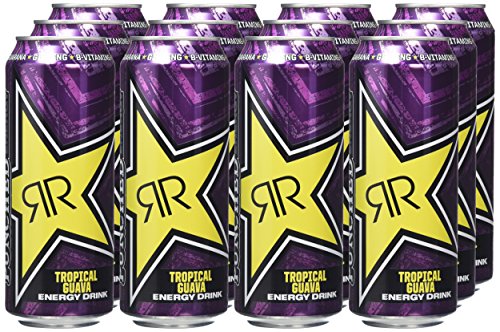 Läs mer om Rockstar Tropical Guava 12-pack