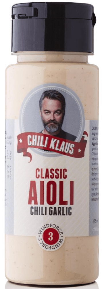 Läs mer om Chili Klaus Classic Aioli Chili Garlic 250ml