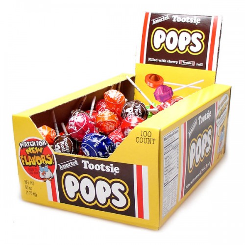 Tootsie Pop Klubbor 100st