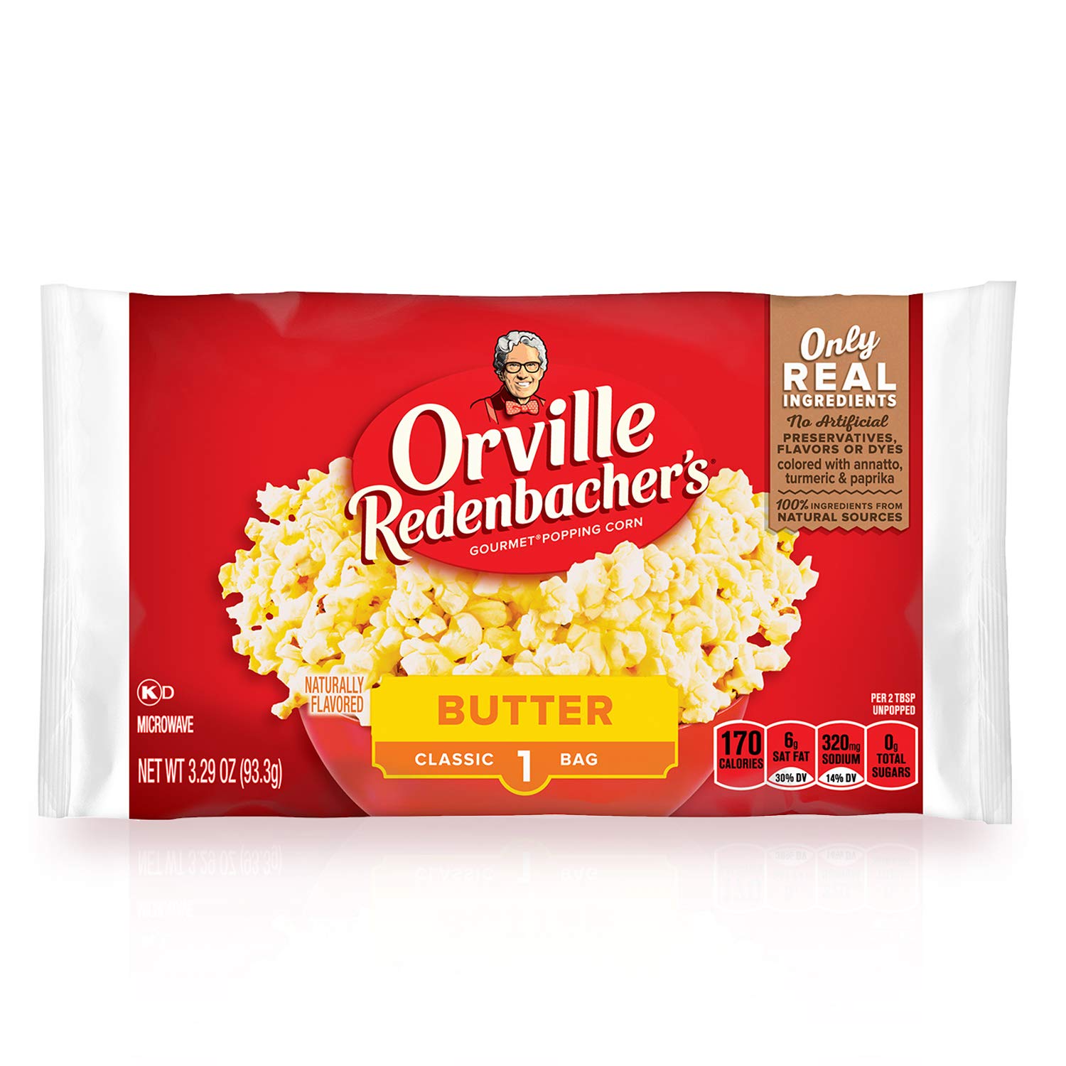 Läs mer om Orville Redenbachers Microwave Butter Popcorn 93.3g
