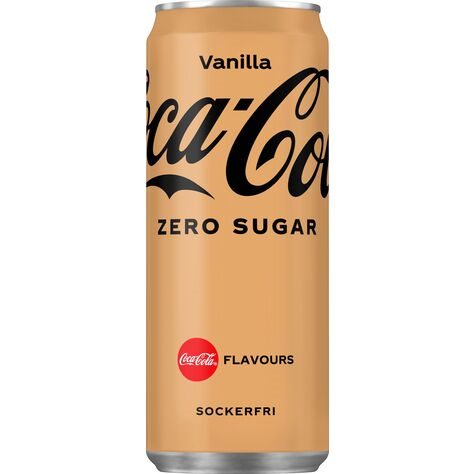 Läs mer om Coca-Cola Vanilla Zero SE 33cl