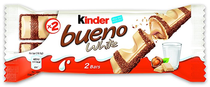 Läs mer om Kinder Bueno White 39g