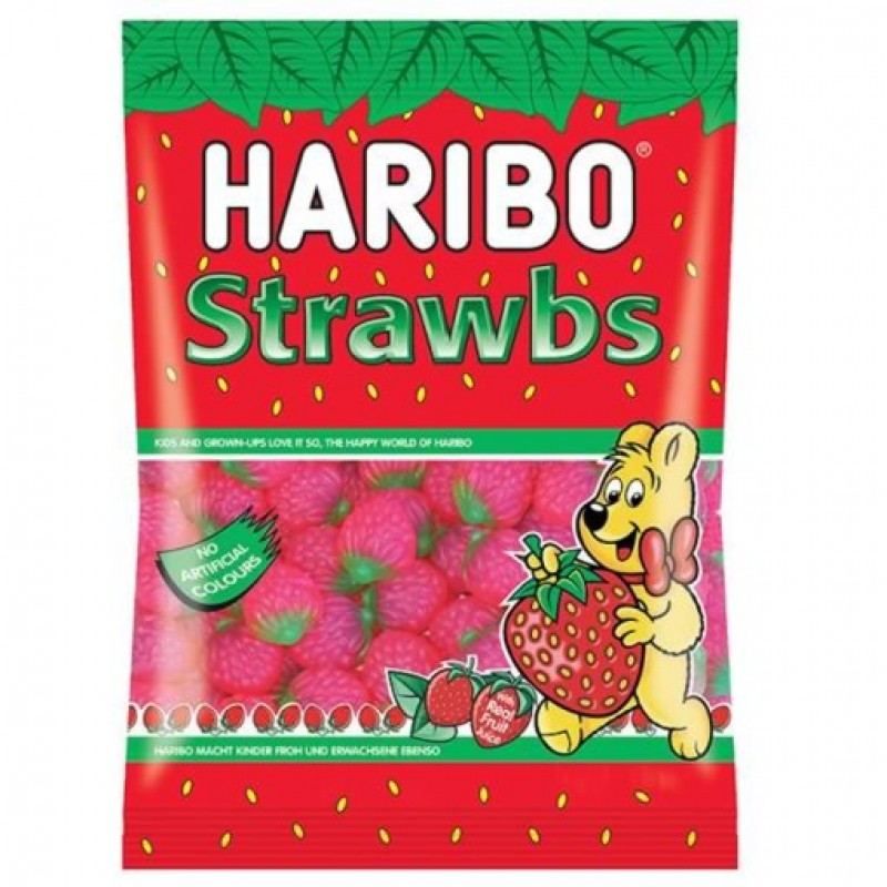 Haribo Strawbs 140g