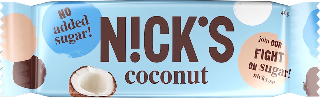 Läs mer om Nicks Coconut 40g