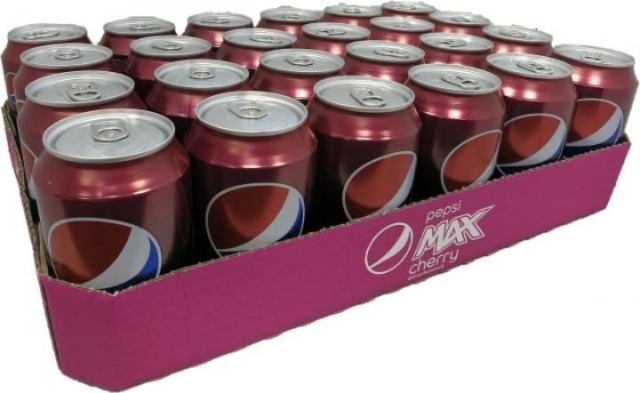 Läs mer om Pepsi Max Cherry 330ml x 24st
