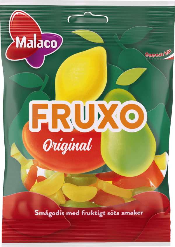 Läs mer om Malaco Fruxo 80g