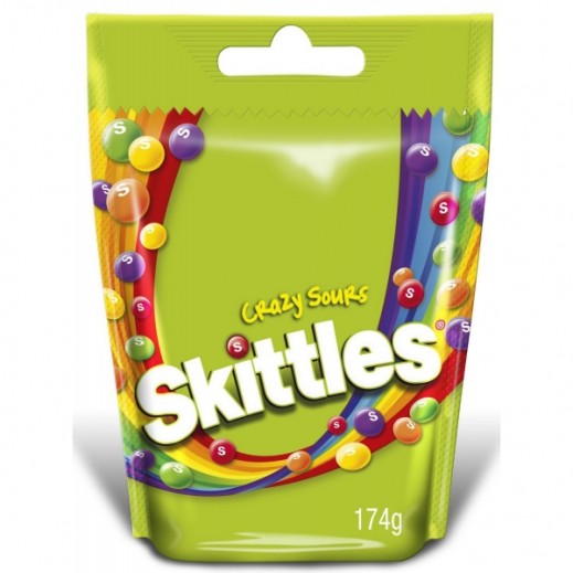 Läs mer om Skittles Crazy Sours 160g
