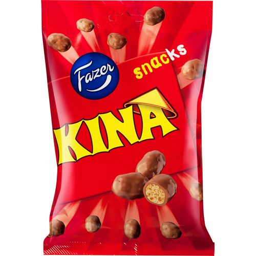 Läs mer om Fazer Kina Snacks Röd 180g