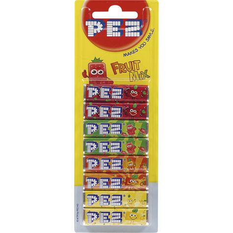 PEZ Refill Frukt 8-pack